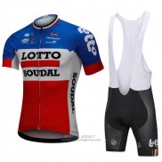 2018 Jersey Lotto Soudal Blue and Red